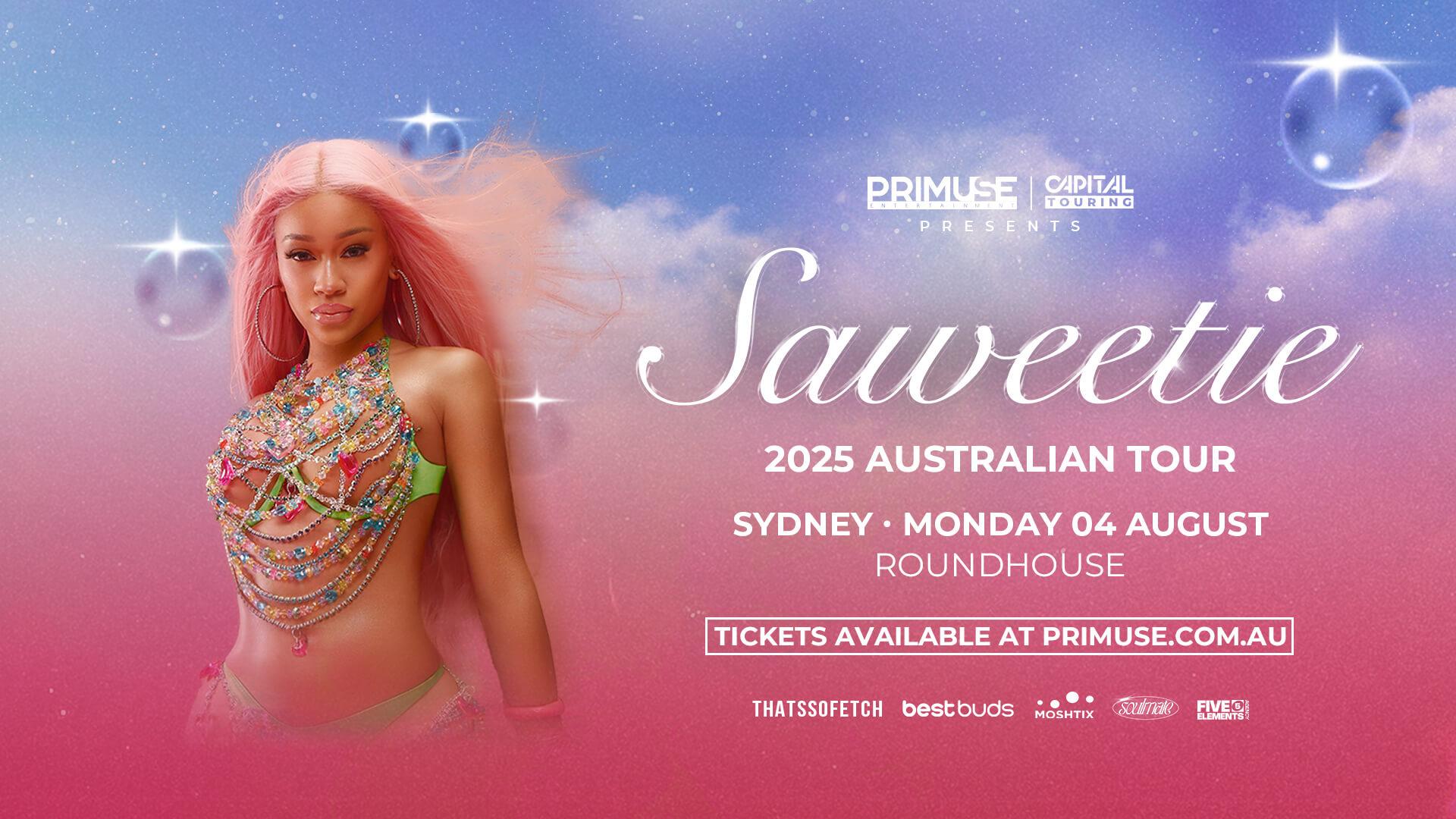 Saweetie, Live in Sydney