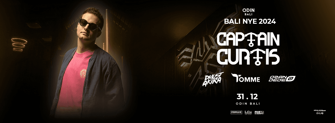Bali NYE 2024: Captain Curtis live at ODIN Bali