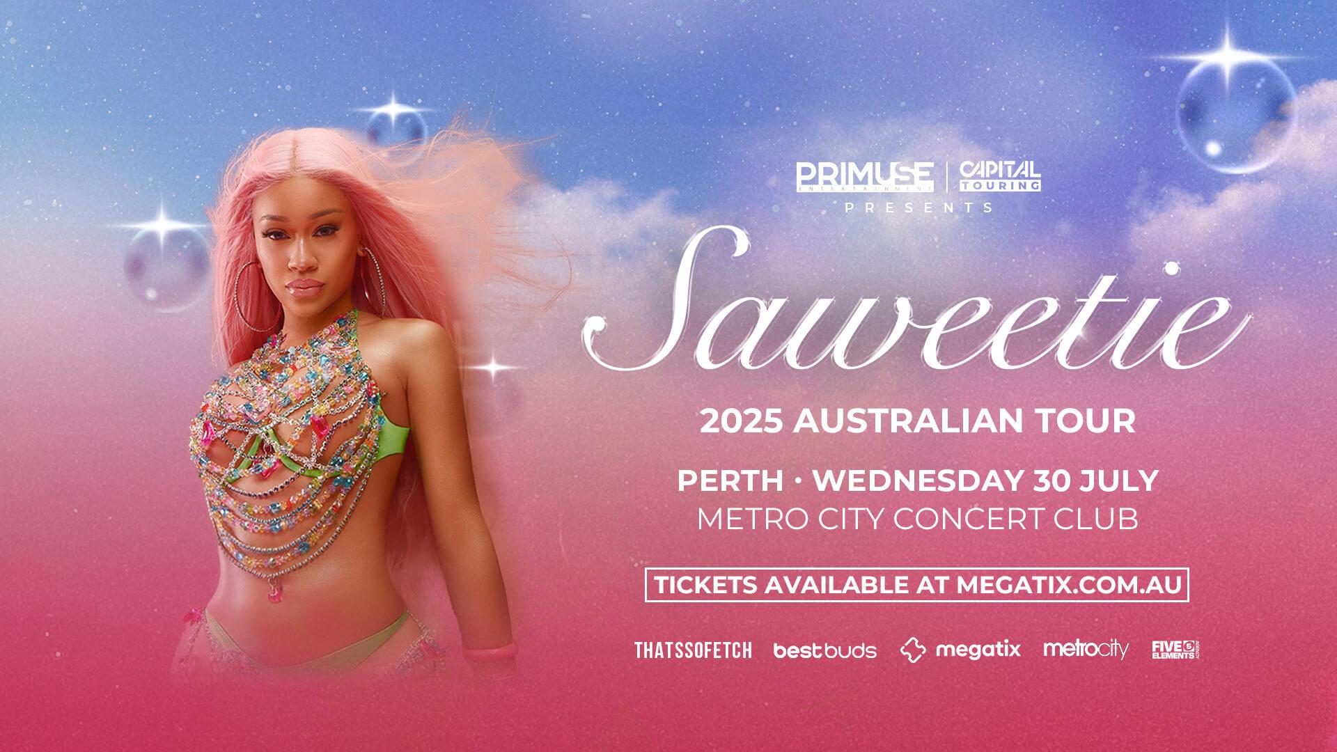 Saweetie, Live in Perth